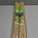 LJAAJSUV 30 Pcs - 24 inches Plant Stakes Natural Garden Bamboo Sticks for Indoor and Outdoor Plants, Plant Support Stakes for Tomatoes, Beans, Potted Plants. X2