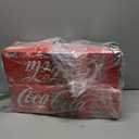 2 x Coca-Cola Fridge Pack Soda Soft Drink, 12 fl oz Cans, 12 Pack - Classic Cola Soda Cans
