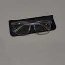 livho High Tech Blue Light Glasses - Advanced Blue Light Blocking Computer Glasses - Screen Fatigue & UV Protection (*B1 Light Black+clear)