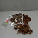 French Curl Braiding Hair 8packs Loose Wavy 30# Pre Stretched Synthetic Spiral Curly Crochet Braiding Hair 24 inch Synthetic 75g/pack French Curly Crochet Hair (24inch,8packs,30#)