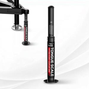 FZZD Trailer Tongue Weight Scale, 1800 lbs Max Weight Capacity, for RV, Boat, Travel Trailers, Black