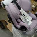 Evenflo Revolve360 Slim 2-in-1 Rotating Car Seat with Green & Gentle Fabric (Agate)