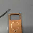 TORRAS Ostand Q3 Silicone for iPhone 17 Pro Max Case, Fit for MagSafe, 360 Spin Ring Stand, Liquid Silicone Cozy Vibrant Grip, Camera Control, Protective Case for iPhone 17 Pro Max, Pastel Orange