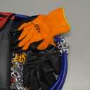 COCO BIRD Snow Chains, Thickened and Wear-Resistant High Carbon Steel Anti Slip Tire Chain for Light Truck, Pickups, and SUVs, Set of 2 (4WD-110)