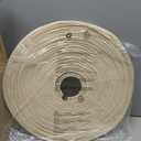Large Paper Pendant Light with Cord and Canopy, 20in Off-White, 19.7in