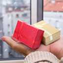 Ecally Small Cardboard Jewelry Gift Boxes 2 x 3.1 x 1.1 Inches Earring Boxes for Jewelry Gift Rings Earring Necklaces