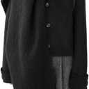 Women Chunky Scarf, Soft Warm Winter Scarf for Cold Weather, Christmas Blanket Scarves Pashmina Shawl Wrap (Black)