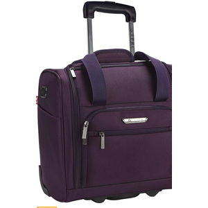 TPRC Seat Carry-On Bag, Purple, Underseater 15-Inch