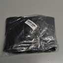 Tagoo Women's Stretchy Faux Leather Leggings Pants, Sexy Red High Waisted Tights (Medium, Black)