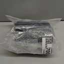 Maitys 8 Pcs 6 Inch Round Solid Wood Furniture Legs Furniture Wooden Replacement Chair Feet Dresser Sofa Couch Legs Table Cabinet Footstool DIY Projects for Home (Black)