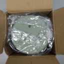 Knife Block without Knives, OLULU Universal Round Knife Block Holder, Spacing Saving Knife Storage Organizer Stand Rack for Countertop (Stylish Green+Yellow Color)