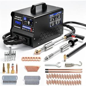 MR CARTOOL Stud Welder Dent Repair Kit 3.5KW Dent Puller Spot Welder with 6 Welding Modes, 95 Overheat Protection, Manual/Auto 4200A Body Repair Dent Remover Tools for Car Motorcycle Truck(PRO)