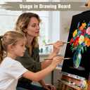 Mat Board Center, Pack of 5, 9X12 Foam Boards Acid Free Black Foam Core Boards for Mounting, Crafts, Display, Presentation and Projects, 3/16" Thick