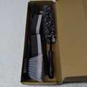 Fantasticlean 6PCS Car Wheel Cleaning Pro Kit, Tire Brush, Soft-bristled Rim Brush, Microfiber Bendable Brush, Double-Ended Detailing Brush, and Detailing Pads, Scratch-Free & Multipurpose