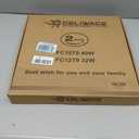 Celiwace FC16T9 40 Watt and FC12T9 32W Set 6500K, 16 inch T9 40W Circline Light Bulbs, 12 inch 32W Circular Fluorescent Round Bulb CRI 80, DL 4700 Lumen G10q