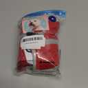 FUAMEY Dog Coat for Small Dogs,Waterproof Dog Winter Jacket with Harness Built in Puppy Cold Weather Coats Reflective Pet Vest with Zipper Warm Fleece Dogs Snowsuit Windproof Red XS (XS(chest:14in))