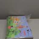 JustForKids Wooden Detachable Kids Cleaning Set - Duster, Brush, Mop, Broom and Hanging Stand Play - Housekeeping Kit - STEM Toys for Toddlers Girls & Boys, Total 6 Pieces,Multi Color,10071