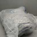 RELEANY Washable Area Rugs Square 8ft Non-Slip Modern Abstract Soft for Living Room Entryway Bedroom Nursery, Print Pattern, Gray White Grey