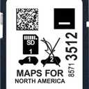 85713512 Latest Version GPS Navigation SD Card, Compatible with 2020-2024 Enclave, Encore, Cadillac XT5 2020-2024, Envision, Silverado 2019-2022, Sierra, USA/Can/Mex Maps