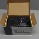 Wuloo Intercoms Wireless for Home 1 Mile (5280 Feet) Range 10 - Channel, Wireless Home Intercom System for House Business Office, Room to Room Intercom, Home Communication System (2 Packs, Black) 