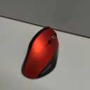 Ergonomic Vertical Mouse, 2.4 GHz Wireless Mouse with Nano Receiver and Auto-Sleep Mode, 800/1200/1600 DPI Optical Tracking, MEMZUOIX Wireless Gaming Mouse for PC Laptop Macbook, Red