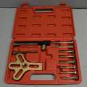 Harmonic Balancer Steering Wheel Puller Kit | 13PCS Flywheel Puller, Crankshaft Pulley Puller, Crankshaft Pulley Removal, Steering Wheel Pulling Set