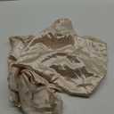SiinvdaBZX 1-Piece Set Satin Crib Sheets & Crib Bed Skirt, 52" x 28" Silky Soft Ruffled Baby Crib Skirt with Adjustable Elastic 14" Drop, Fit for Standard Crib & Toddler Bedding (Beige)