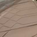 OASIS AUTO Car Seat Covers Full Set Premium Waterproof Faux Leather Cushion Universal Accessories Fit SUV Truck Sedan Automotive Vehicle Auto Interior Protector (013-Brown)