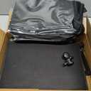 Under Bed Storage with Wheels, 2 Pack Under Bed Storage Containers with Dividers & Clear Lids, XXL 65L Under the bed storage Organizer Bins, Underbed Storage with Wheels for Clothes (Black, 2 Pack)