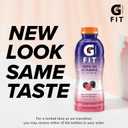 Gatorade Fit Electrolyte Beverage, Healthy Real Hydration, Blackberry Raspberry, 16.9.oz Bottles (12 Pack) (EXP 03/24/26)