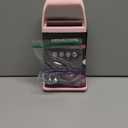 Urbanstrive Cheese Grater With Container, Professional Cheese Grater with Handle, Stainless Steel Graters for Kitchen Handheld, Box Grater with 4 Sides for Vegetables, Ginger, Potatoes (Pink)