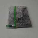 OLANLY Luxury Toilet Rugs U-Shaped 24x20, Extra Soft and Absorbent Microfiber Bathroom Rugs, Non-Slip Plush Shaggy Bath Mat, Machine Wash Dry, Contour Bathroom Mats for Toilet Base, Grey