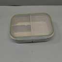 MISS BIG Bento Box,Bento Box Adult,Lunch Box,Leak Proof Lunch Containers,No BPAs and No Chemical Dyes Bento Lunch Box,Dishwasher and Microwave Safe Lunch Containers for Adults(1900ml White)