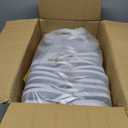 Orca Bulk Flip Flops For Wedding Guests | 52 Pack Wholesale Wedding Sandals (6-10, White)