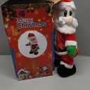 Twerking Santa Animated Dancing Christmas Plush Toy for Adults and Kids, Funny Singing Santa Claus, Ideal for White Elephant Exchange, Gag Gifts and Holiday Decor