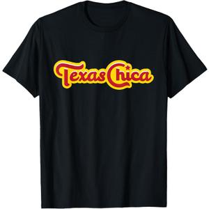 Texas Chica T-Shirt (Small, Black)
