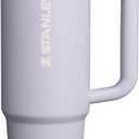 STANLEY Quencher ProTour Flip Straw Tumbler with Leakproof Lid | Built-In Straw & Handle | Cupholder Compatible for Travel | Insulated Stainless Steel Cup | BPA-Free (30 Ounces, Purple Dust)