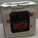 Chefman 12-Quart 6-in-1 Air Fryer Oven with Digital Timer, Touchscreen, and 12 Presets - Family Size Countertop Convection Oven, Dishwasher-Safe Parts (Black)