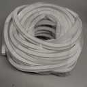 Baquler Flexible Silicone LED Channel 65.6ft/20m White 10x10mm DIY Waterproof Neon Rope Strip Light Tube for 6mm LED Strip Lights for Indoor Outdoor Living Room Kitchen Wall Decor Customizable