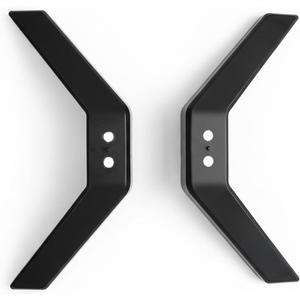Universal TV Stand Legs Base for 24-32 Inch TVs - 2 Pack Tabletop Mount Feet with Screws for Easy Installation,Replacement TV Holder Brackets(Check Holes Fit)
