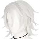 Anime Mens Cosplay Costume Anime Outfit Uniform Adult Halloween (Small, Black)