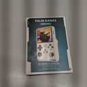 R40S PRO Retro Gaming Console, 30000+ HD Games Handheld Game Console, 3800mAh Rechargeable Mini Retro Video Console with 256GB TF Card, Portable Pocket Arcade (Transparent Purple)