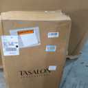 TASALON Professional Hair Styling Station Cart, Metal Rolling Hair Stylist Cart with 2 Magnetic Hair Color Bowls, Salon Trolley with Tool Holder and Hair Extension Stand for Hair Salon Stations