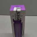 Hydracy Water Bottle with Time Marker -Large BPA Free Water Bottle & No Sweat Sleeve -Leak Proof Gym Bottle with Fruit Infuser Strainer & Times to Drink -Ideal for Fitness Sports & Outdoors (Berry Blue)