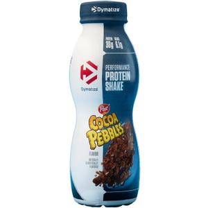 Dymatize Protein Shake, Cocoa Pebbles, 30g Protein, Meal Replacement or Pre-Workout Drink, On-the-Go Breakfast, 6.1g BCAAs, No Added Sugar, Gluten Free, Ready to Drink, 11.5 fl oz, BB Date 02/17/2026