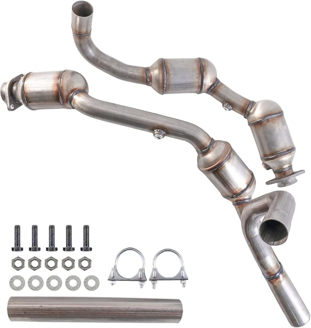 Exhaust Manifold Catalytic Converter Compatible with 2007 2008 2009 Jeep Wrangler 3.8L (EPA Compliant)
