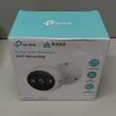 Kasa 2K+ Outdoor Wired Security Camera - Person/Motion Detection, 24/7 Recording, 2-Way Audio, Siren, Starlight Color Night Vision, Subscription-Free Local Storage or Optional Cloud, KC420WS