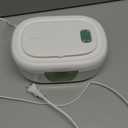 Momcozy Baby Wipe Warmer, Innovative Spring Design, Large Capacity Wipes Dispenser, Fast and Even Heating, 4 Modes of Temperature Heating Control, Diaper Wipe Warmer with Night Light (Classic WW01 60-80pcs, Green)