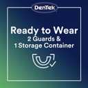 DenTek Comfort-Fit Dental Guard, Mouth Guard for Grinding Teeth at Night, Pack of 2 Guards & 1 Storage Case