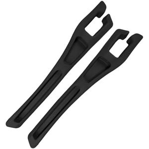 KPFILEH 2PCS Car Seat Gap Filler Organizer, Car Center Console Side Plug with Storage Slot Prevent Falling, Multifunctional Vehicle Interior Phone Holder Accessories for Cars, Trucks, SUVs (Black)